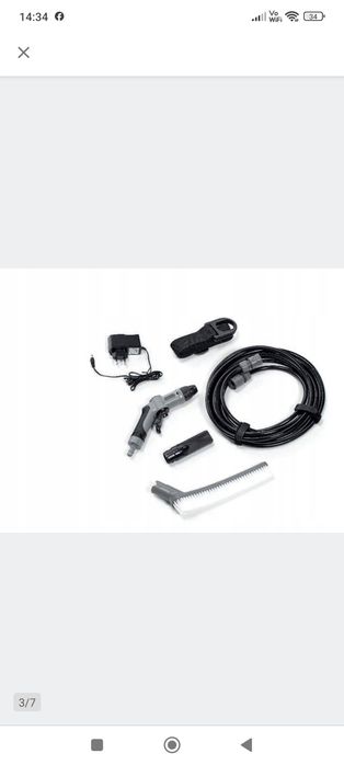 Inteligentna ciśnieniowa myjka na akumulator