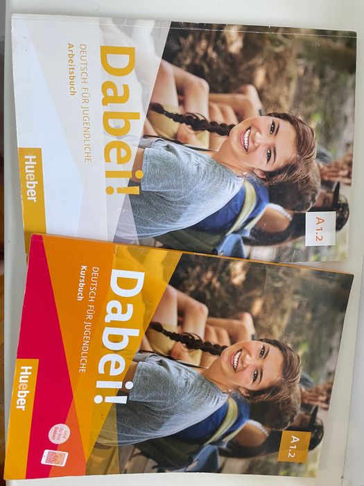 Підручники з Німецької мови Dabei A1.2 arbeitsbuch, kursbuch