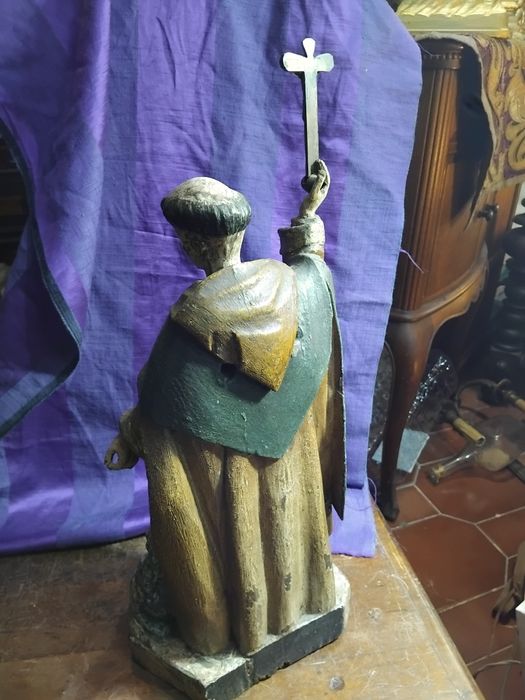 Imagem em madeira  século XVIII
