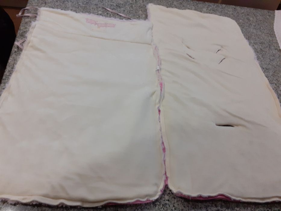 2 "Sacos" para Babycoque rosa