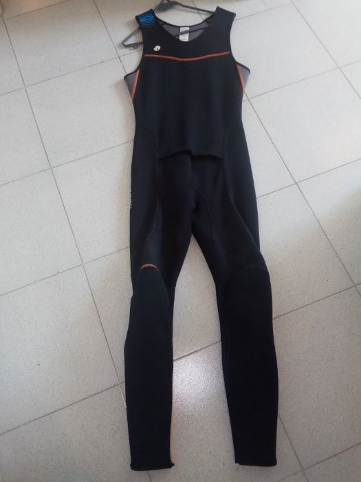 Long John neoprene fato de kayak