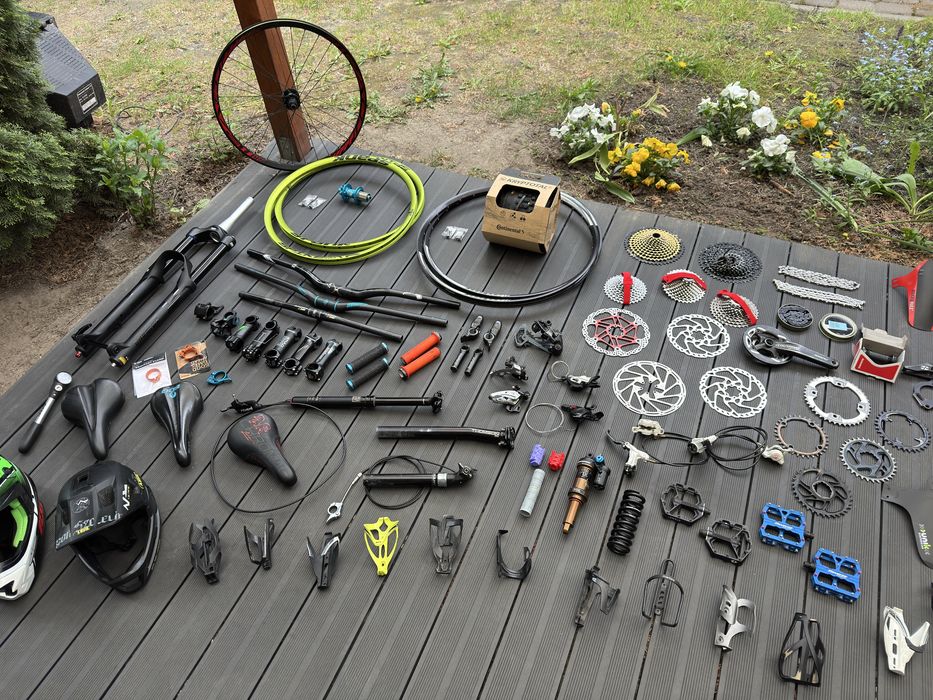 CZĘŚCI Rowerowe Enduro DH Górskie Carbon X0 Mavic Hope Rock Shox