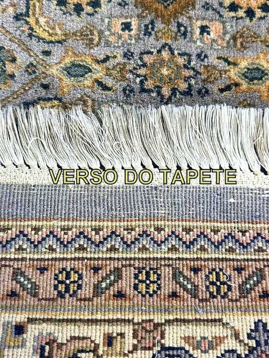 Tapete Persa TABRIZ - feito à mão - Lã sobre Algodão - 202cm x 142cm
