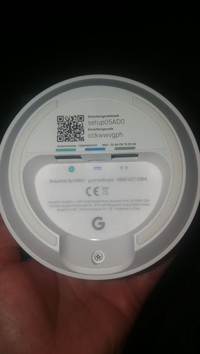 Роутер Wi-Fi Google