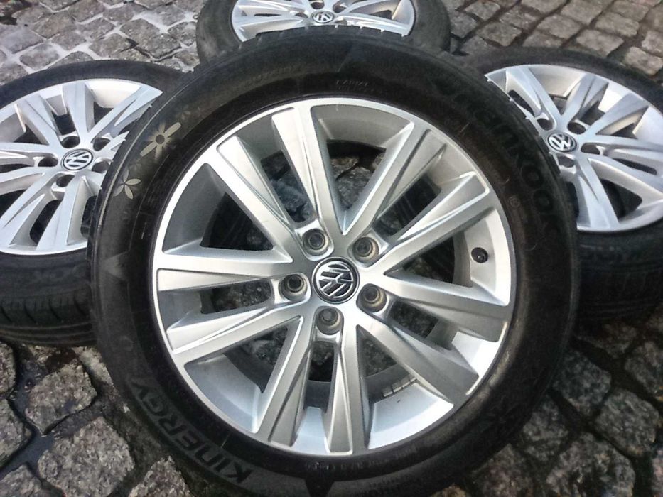 Felgi aluminiowe Alufelgi VW Polo Seat Ibiza Skoda Fabia 15 5x100 ładne oryginalne OEM 6r0