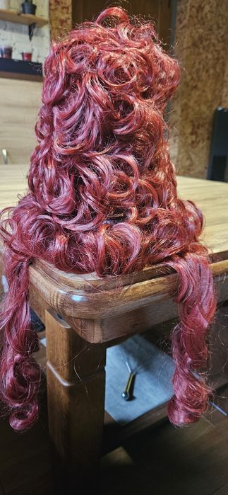 Peruka damska barok, stan bardzo dobry