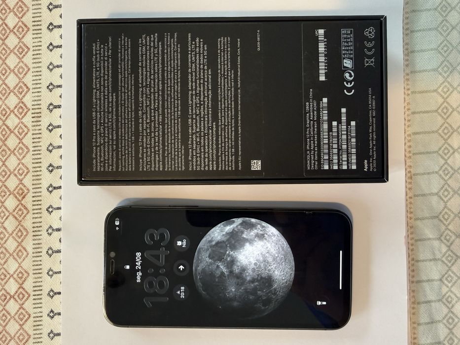 Iphone 12 Pro 128 GB C/ Caixa e Fatura
