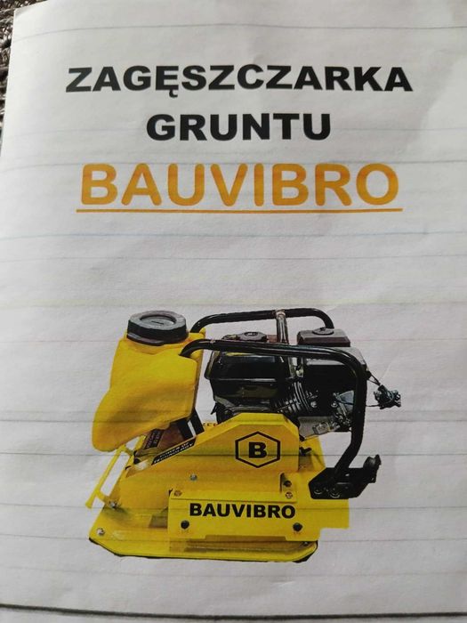 Zagęszczarka gruntu BAUVIBRO