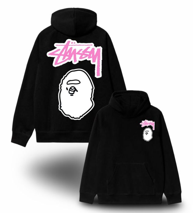 Худи Stussy 8 Ball Logo унисекс  стусси стасси толстовка лонгслив