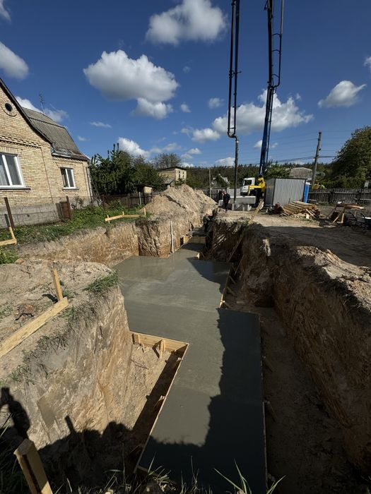 Фундамент з підвалом!!