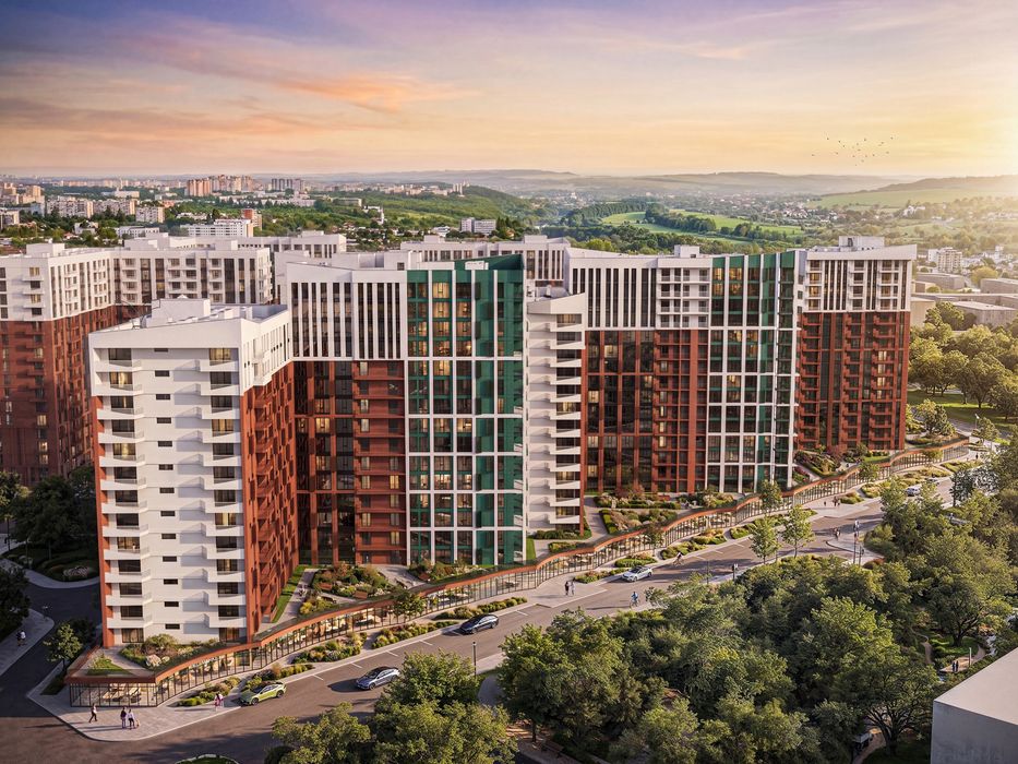 Продаж Видова 1кім квартира з видом на Гори Розтермінування