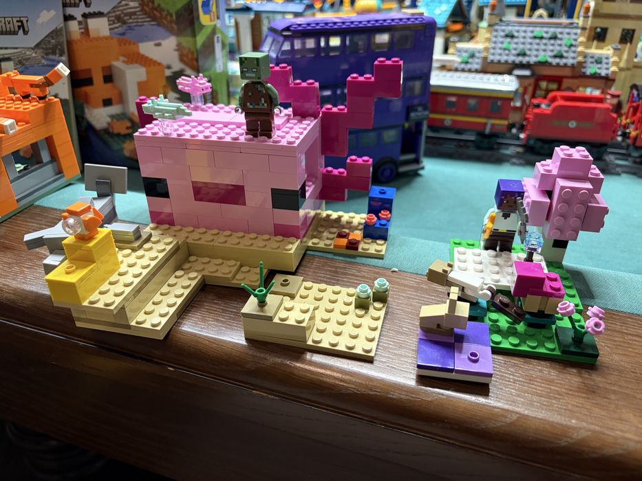 Lego Minecraft (21247) Дім Аксолотль