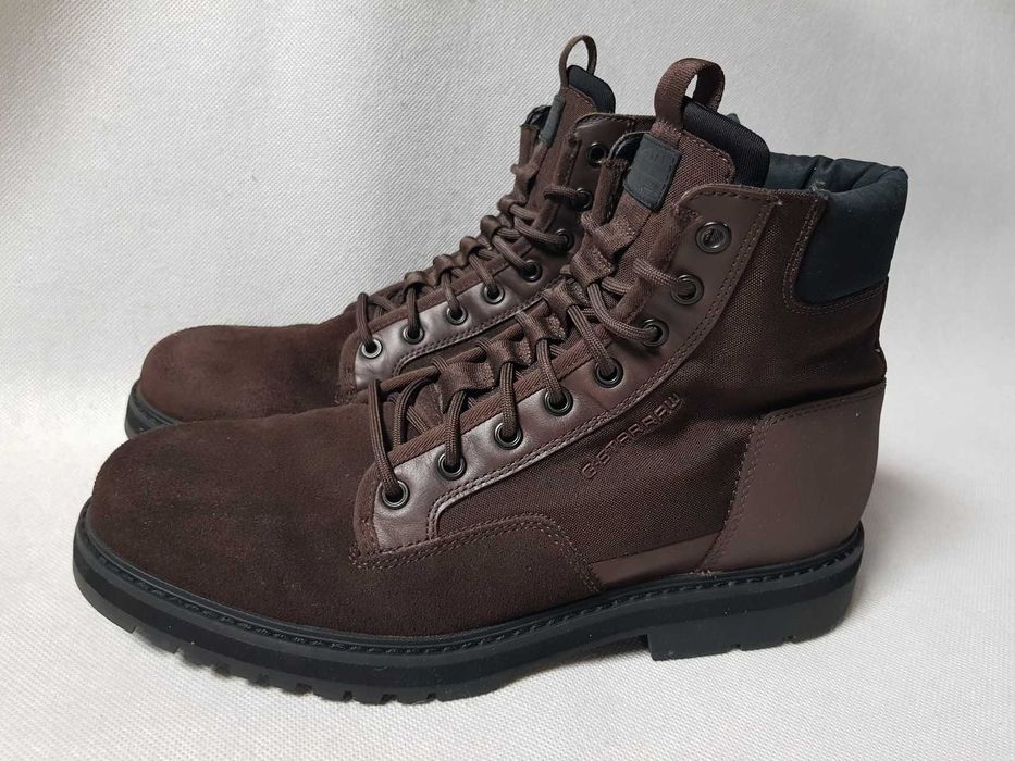 G-STAR RAW - Męskie Trzewiki roz. 42 - 27 cm IDEAŁ ^ _