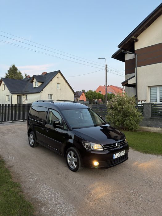 Vw Caddy 1.6 tdi 102km  DSG 5 osobowy 2010r