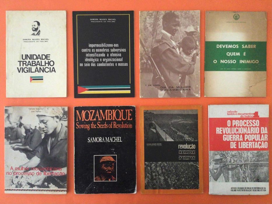 Moçambique & FRELIMO - Lote de 34 Livros de SAMORA MACHEL - Raros