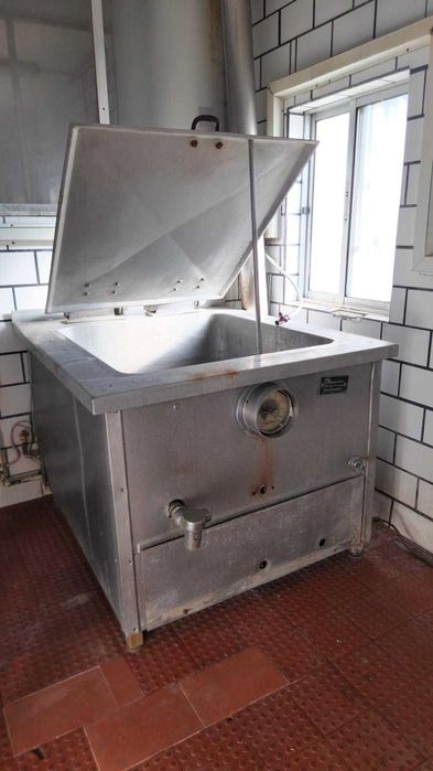 Marmita Industrial Basculante Retangular