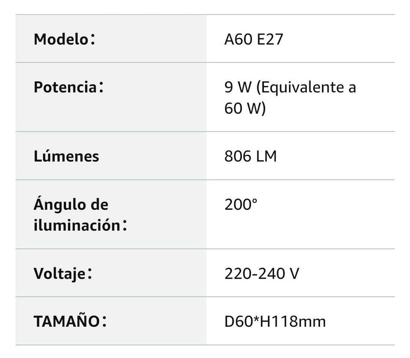 Kit 6 lâmpadas inteligentes smart 9w rgb wifi Alexa Google