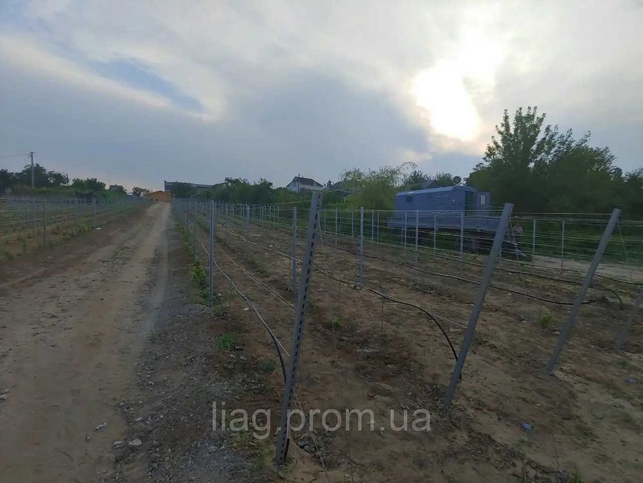 Виноградний стовпчик,оцинк. (опора, столбик) Fructus Z5, 2.4m, 1.5mm