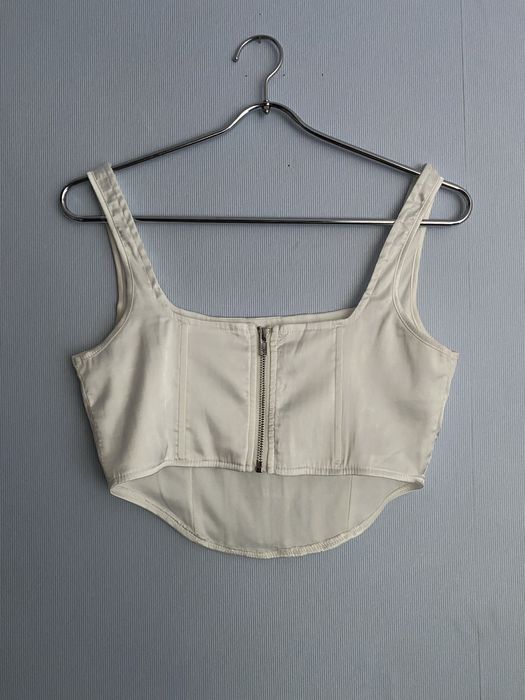 Корсет топ Missguided атлас