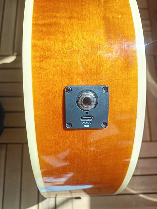 Aria pro FEB-DLX, bas akustyczny, gitara basowa