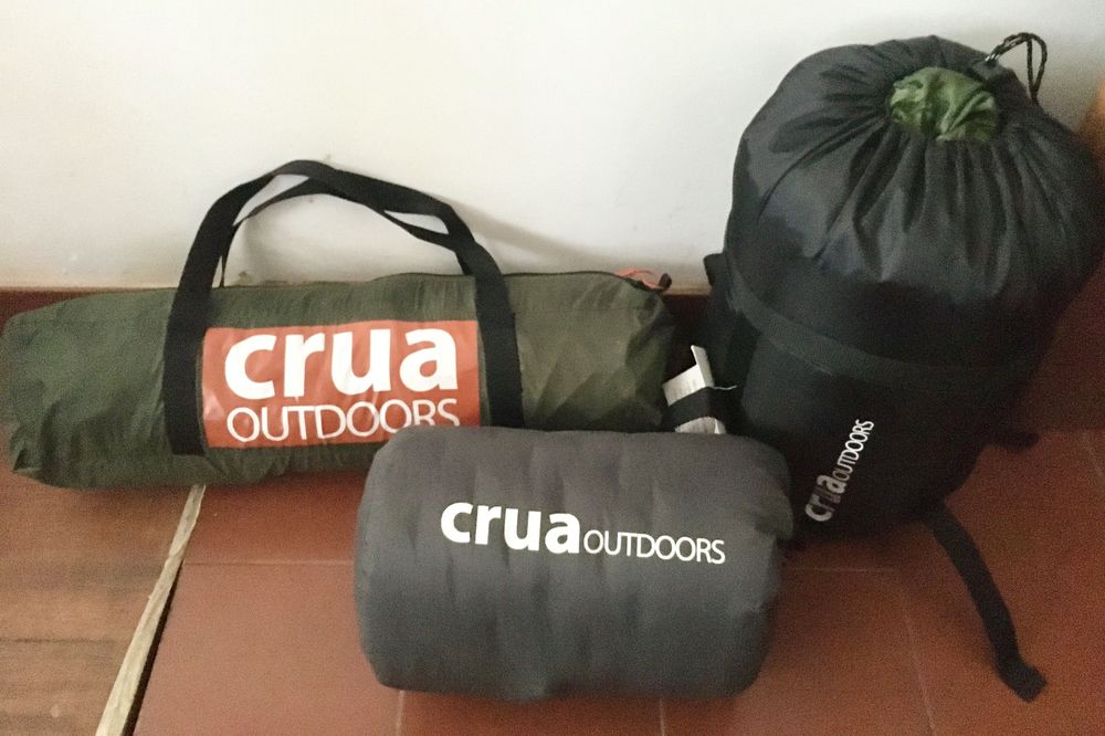 Excelente conjunto de campismo