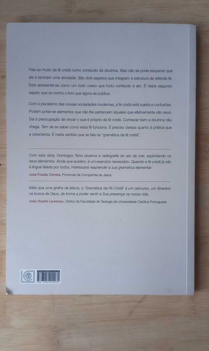 A Gramática da Fé Cristã de Domingos Terra
