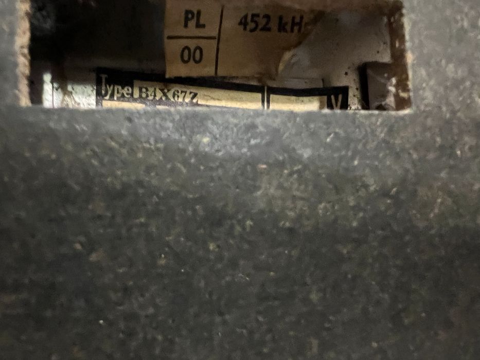 Radio de Valvulas Philips dos anos 1950