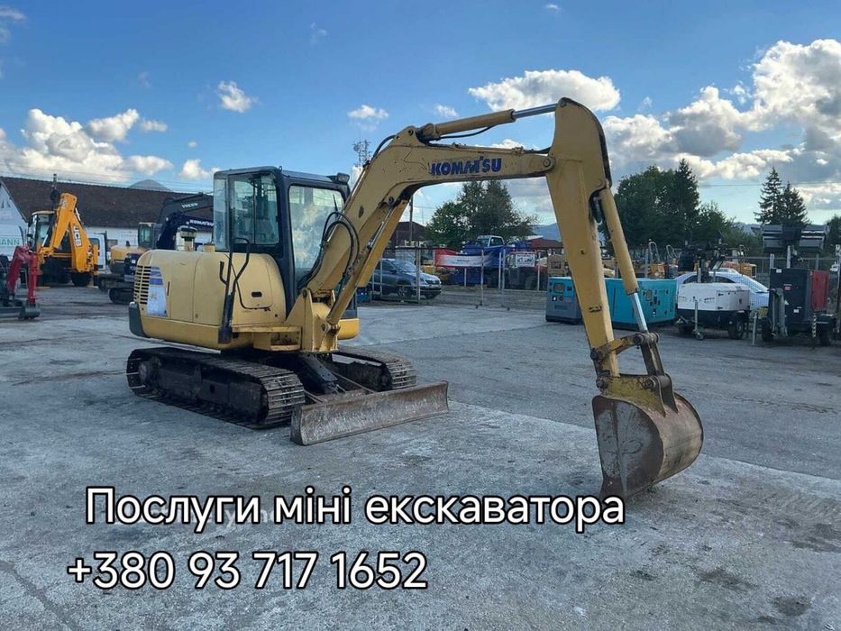 Послуги екскаватора Чернівці та область