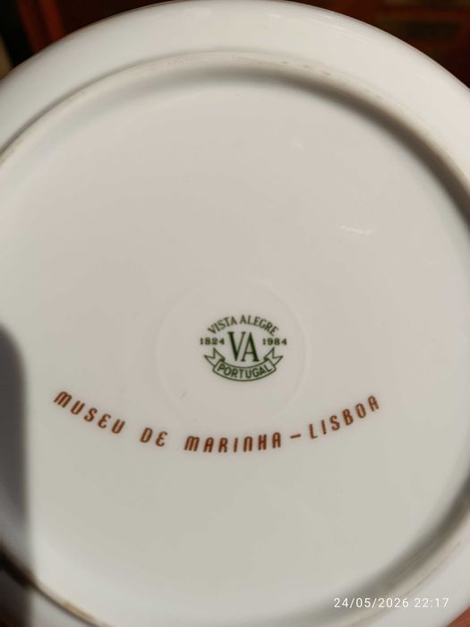 Covilhete Marinha Portuguesa Vista Alegre 14 cm