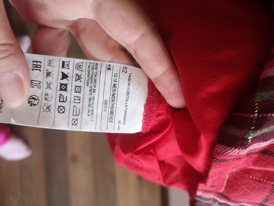 Roupa natalícia 18meses menina