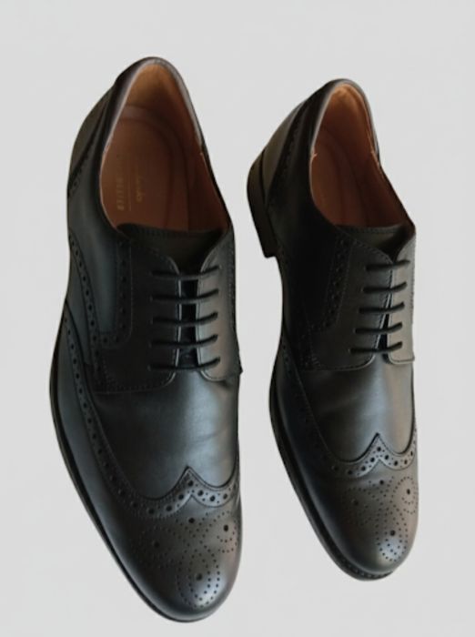 Мужские кожаные броги Clarks Craftmaster, новые, р 44.