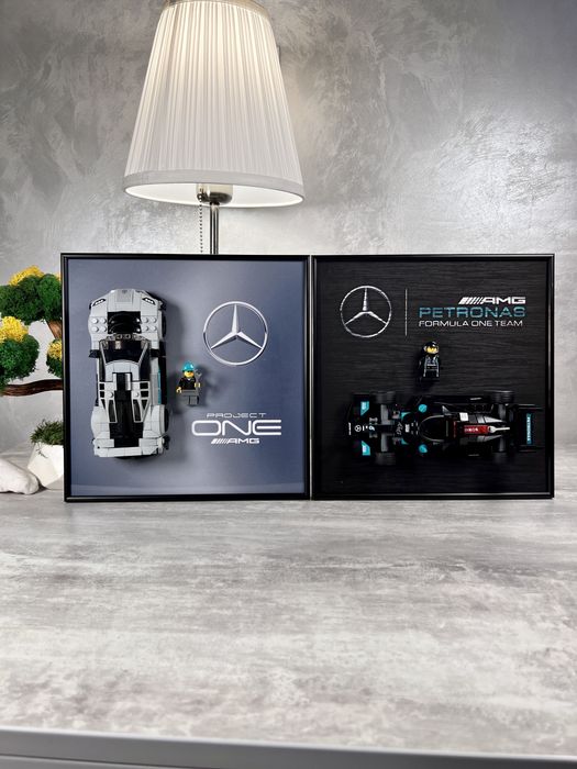 Дві Рамки для LEGO Speed Champions 76924Mercedes-AMG G 63 та SL 63