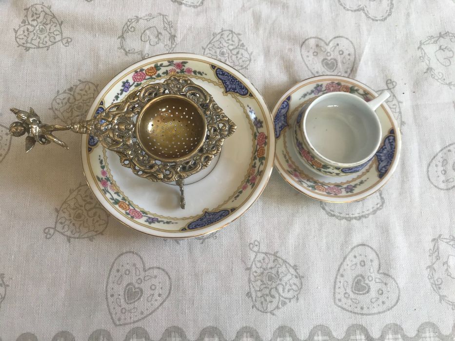 Латунный, винтажный сотейник