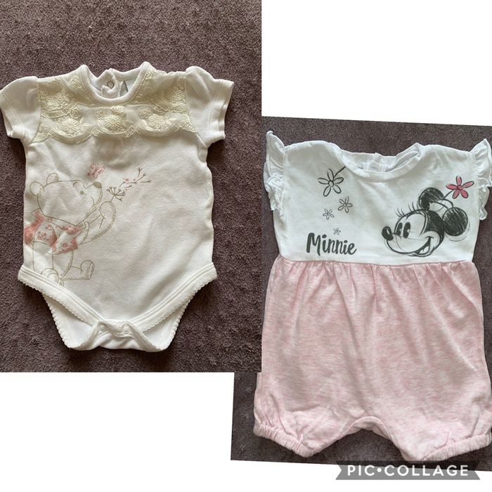 Бодик/песочник на малышку Disney, 2-6m