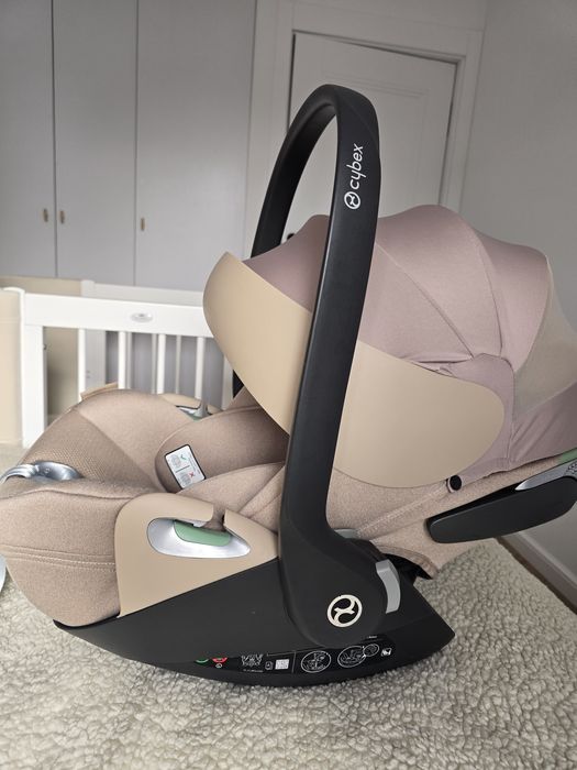 Gwarancja Cybex Cloud T i-Size PLUS Cozy Beige + baza obrotowa Base T + adaptery