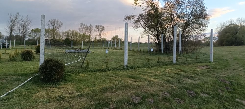 Działka rekreacyjna nad Bugiem z linią brzegową
