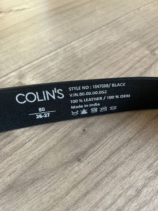 Ремінь шкіряний Colins