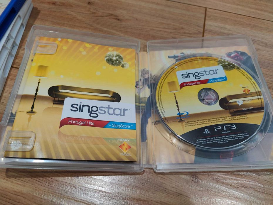 PS2 Singstar Portugal Hits