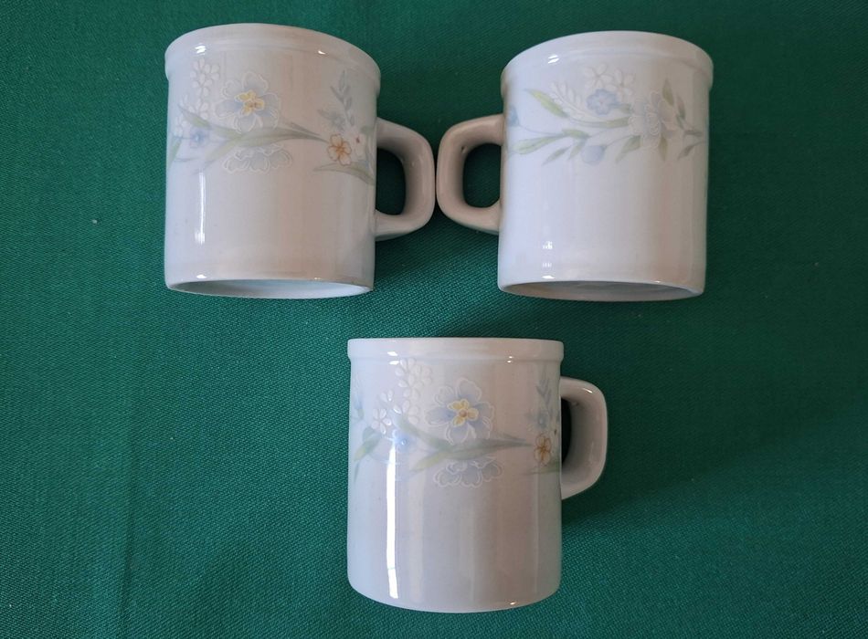 3 Antigas Chávenas de café orientais Lisheng