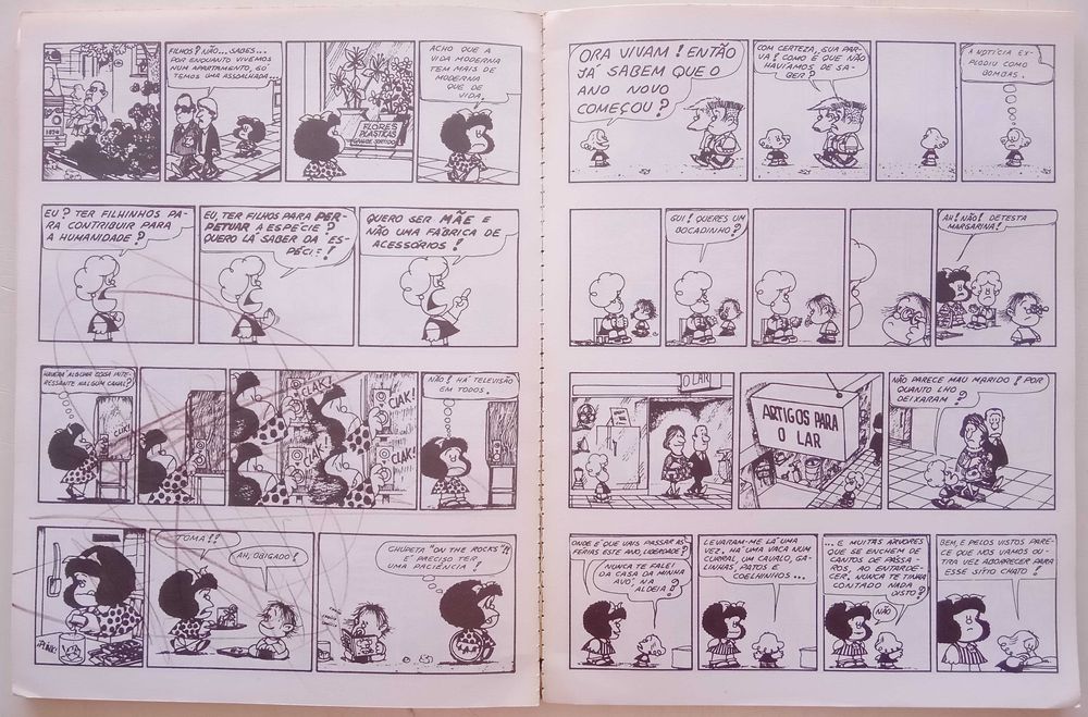 Quino  - - - Que Viva Mafalda - - - - -Livro