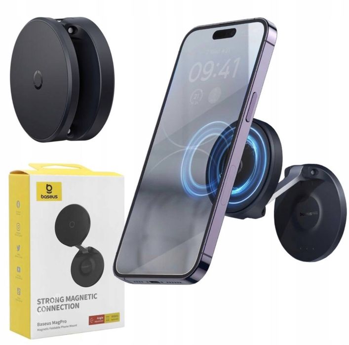 MagSafe uchwyt magnetyczny BASEUS iPhone 12/13/14/15/Pro/ProMax