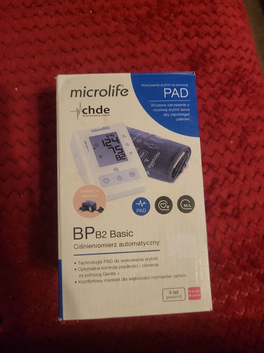 Ciśnieniomierz MicroLife Pad BP B2 Basic