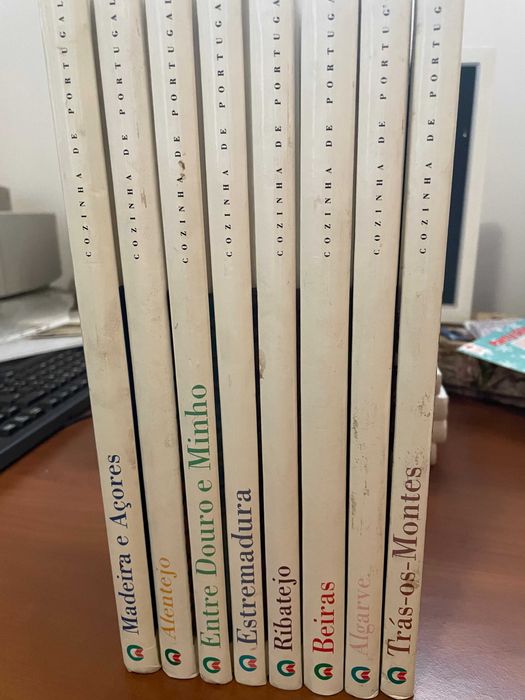 Coleção de livros Cozinha de Portugal (completa)