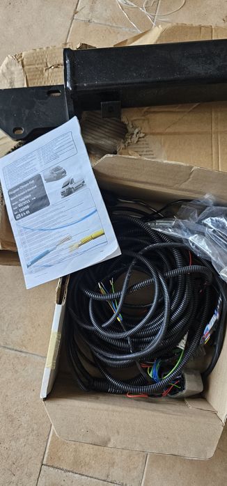 Gancho de reboque novo