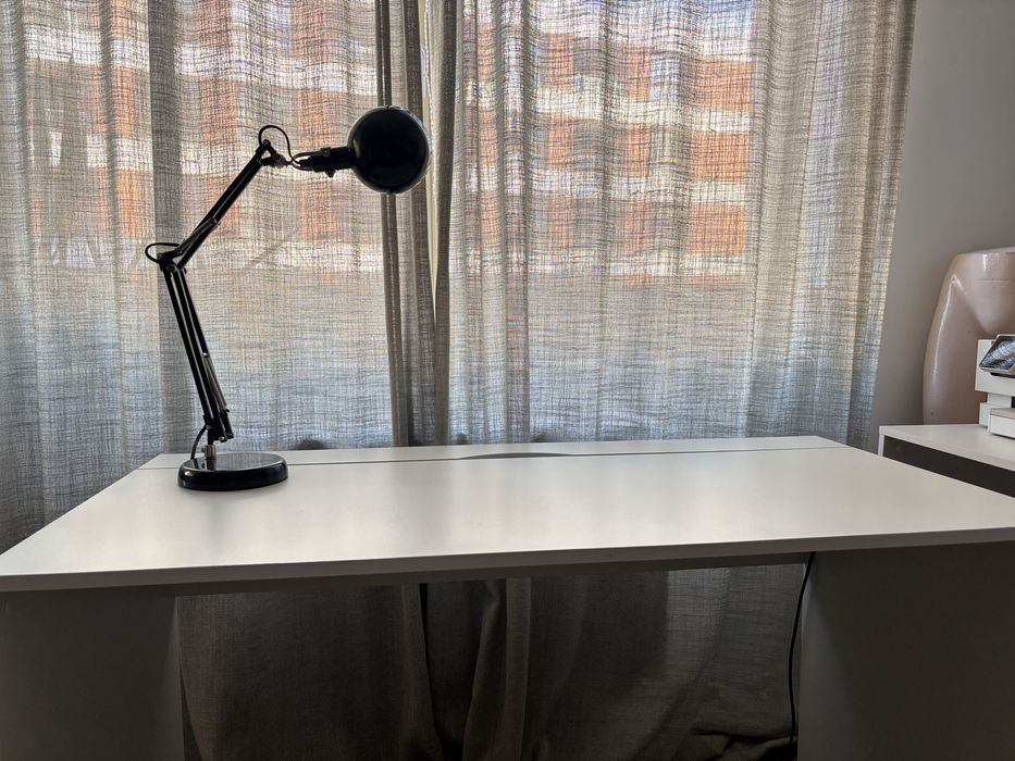 Biurko białe 120x60 wysokość 75 cm