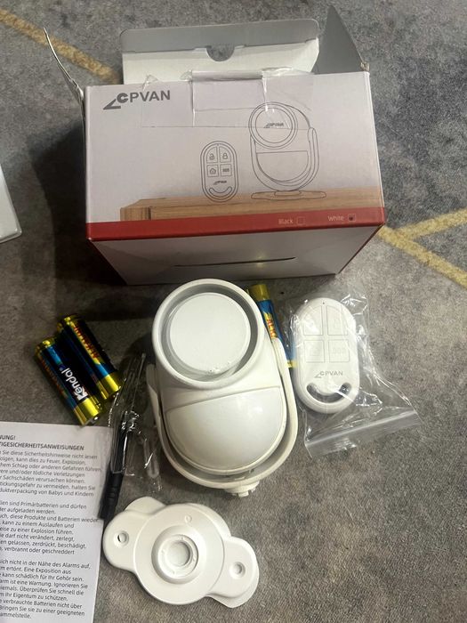 Сигнализация CPVAN CP2 с датчиком движения 125 дБ для охраны