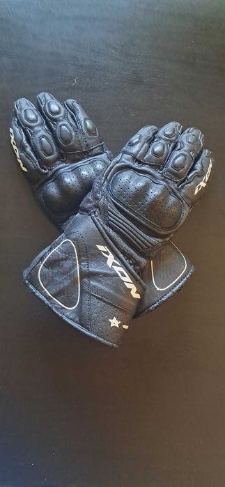 Luvas Motard Ixon em Pele
