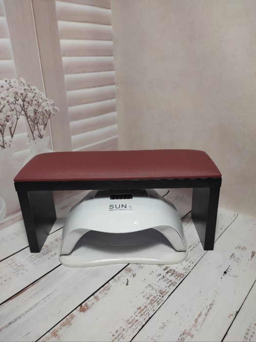 Опт бордо Подставка для маникюра! Подлокотник для маникюра