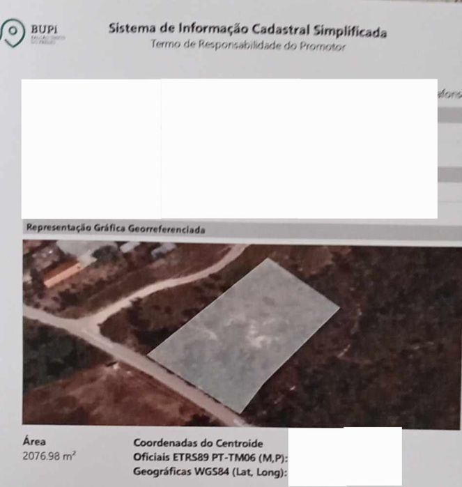 Terreno 2076m2 em Estarreja