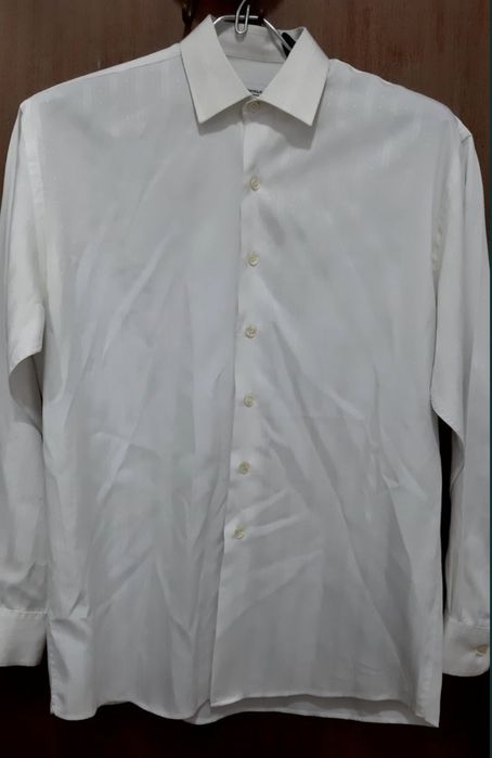 Camisa de seda Victor Emmanuel Paris como nova